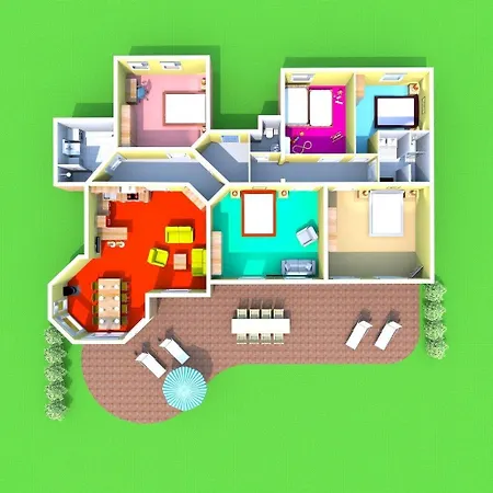 Seekiste Seeufervilla Apartament